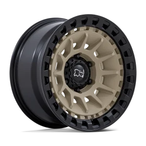 Black Rhino – BARRAGE – Desert Sand – 17″x8.5″ -10mm – All weather Wheels – BR009TM17856810N